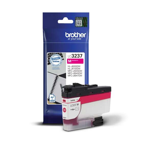CARTUCHO ORIGINAL Brother LC3237 Magenta Cartucho de Tinta Original - LC3237M