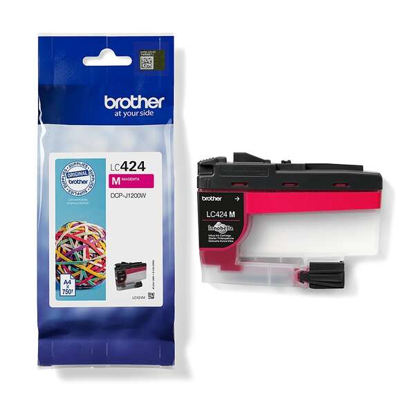 CARTUCHO ORIGINAL Brother LC424 Magenta Cartucho de Tinta Original - LC424M