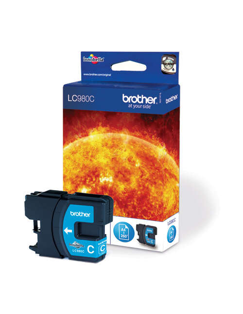 CARTUCHO ORIGINAL Brother LC980 Cyan Cartucho de Tinta Original - LC980C