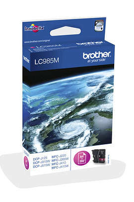 CARTUCHO ORIGINAL Brother LC985 Magenta Cartucho de Tinta Original - LC985MBP