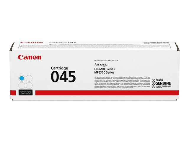 CARTUCHO ORIGINAL Canon 045 Cyan Cartucho de Toner Original - 1241C002