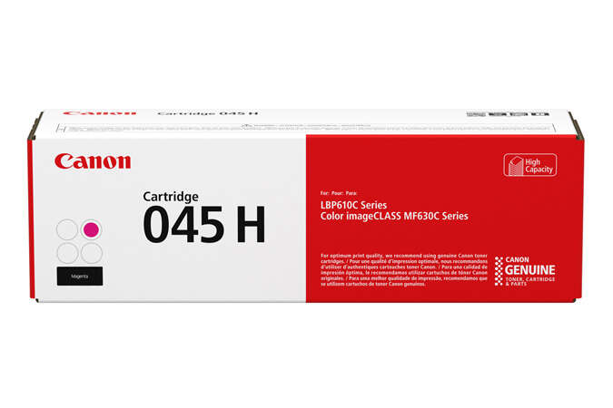 CARTUCHO ORIGINAL Canon 045H Magenta Cartucho de Toner Original - 1244C002
