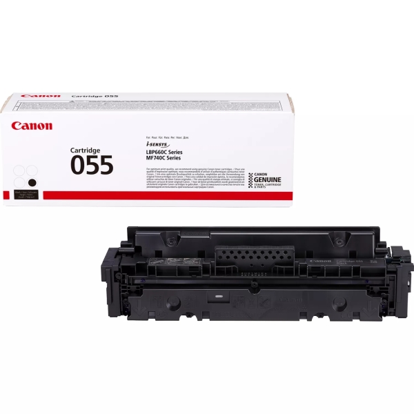 CARTUCHO ORIGINAL Canon 055 Negro Cartucho de Toner Original - 3016C002