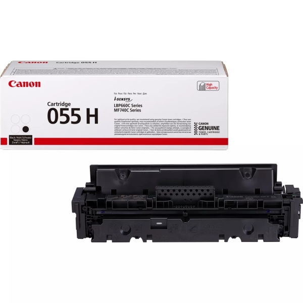 CARTUCHO ORIGINAL Canon 055H Negro Cartucho de Toner Original - 3020C002