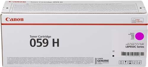 CARTUCHO ORIGINAL Canon 059H Magenta Cartucho de Toner Original - 3625C001