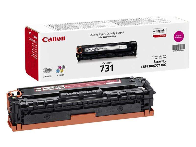 CARTUCHO ORIGINAL Canon 731 Magenta Cartucho de Toner Original - 6270B002