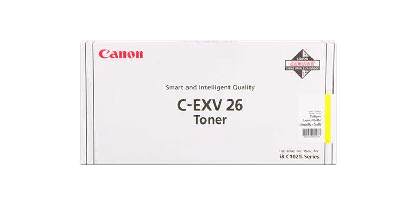 CARTUCHO ORIGINAL Canon CEXV26 Amarillo Cartucho de Toner Original - 1657B006