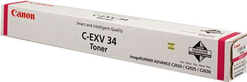 CARTUCHO ORIGINAL Canon CEXV34 Magenta Cartucho de Toner Original - 3784B002