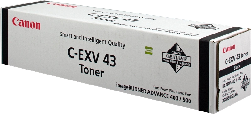 CARTUCHO ORIGINAL Canon CEXV43 Negro Cartucho de Toner Original - 2788B002