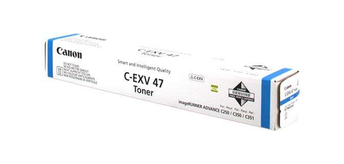 CARTUCHO ORIGINAL Canon CEXV47 Cyan Cartucho de Toner Original - 8517B002