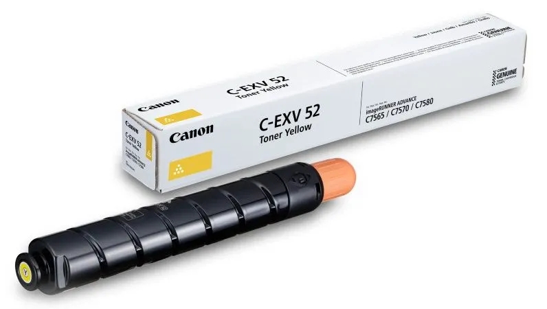 CARTUCHO ORIGINAL Canon CEXV52 Amarillo Cartucho de Toner Original - 1001C002