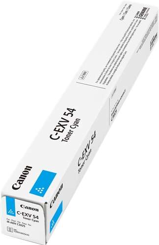 CARTUCHO ORIGINAL Canon CEXV54 Cyan Cartucho de Toner Original - 1395C002