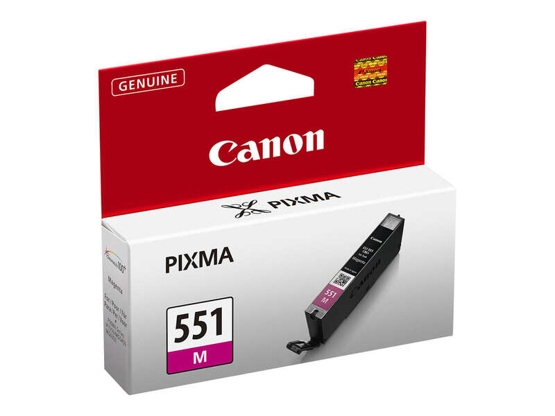 CARTUCHO ORIGINAL Canon CLI551 Magenta Cartucho de Tinta Original - 6510B001