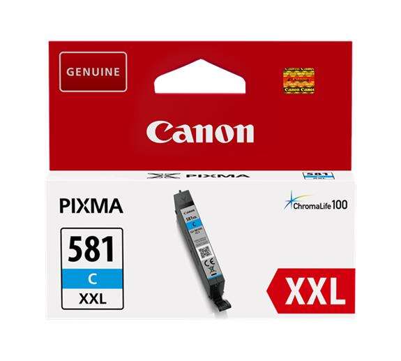 CARTUCHO ORIGINAL Canon CLI581XXL Cyan Cartucho de Tinta Original - 1995C001