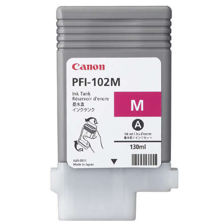 CARTUCHO ORIGINAL Canon PFI102 Magenta Cartucho de Tinta Original - 0897B001