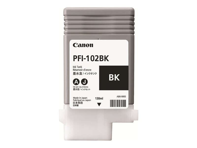 CARTUCHO ORIGINAL Canon PFI102 Negro Cartucho de Tinta Original - 0895B001