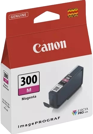 CARTUCHO ORIGINAL Canon PFI300 Magenta Cartucho de Tinta Original - 4195C001/PFI300M
