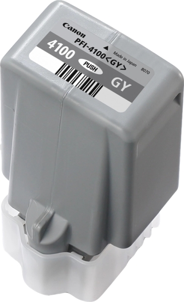 CARTUCHO ORIGINAL Canon PFI4100 Gris Cartucho de Tinta Original - PFI4100GY/6783C001