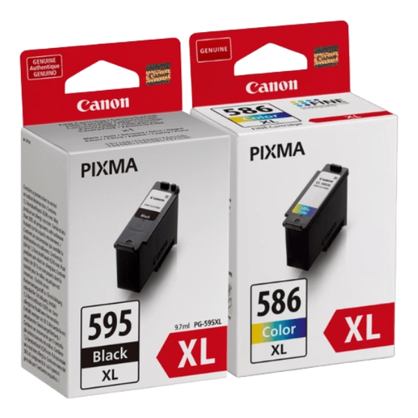 CARTUCHO ORIGINAL Canon PG-595XL/CL-586XL Multipack de 2 Cartuchos de Tinta Originales - 7170C004