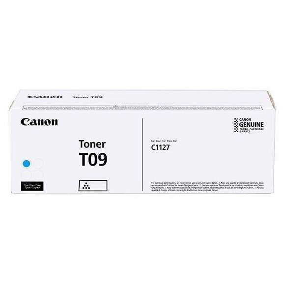 CARTUCHO ORIGINAL Canon T09 Cyan Cartucho de Toner Original - 3019C006