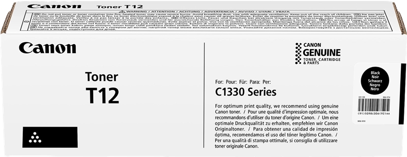 CARTUCHO ORIGINAL Canon T12 Negro Cartucho de Toner Original - 5098C006