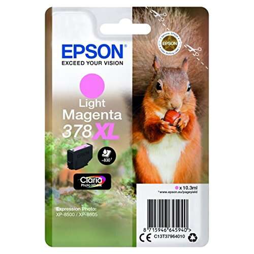 CARTUCHO ORIGINAL Epson 378XL Magenta Light Cartucho de Tinta Original - C13T37964010