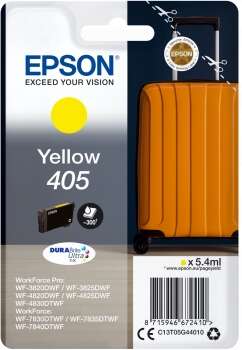 CARTUCHO ORIGINAL Epson 405 Amarillo Cartucho de Tinta Original - C13T05G44010