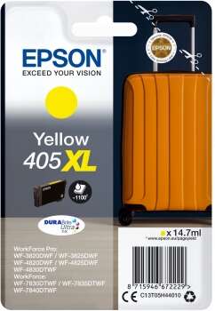 CARTUCHO ORIGINAL Epson 405XL Amarillo Cartucho de Tinta Original - C13T05H44010