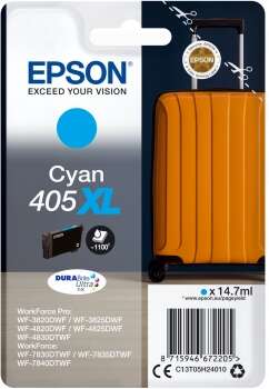 CARTUCHO ORIGINAL Epson 405XL Cyan Cartucho de Tinta Original - C13T05H24010