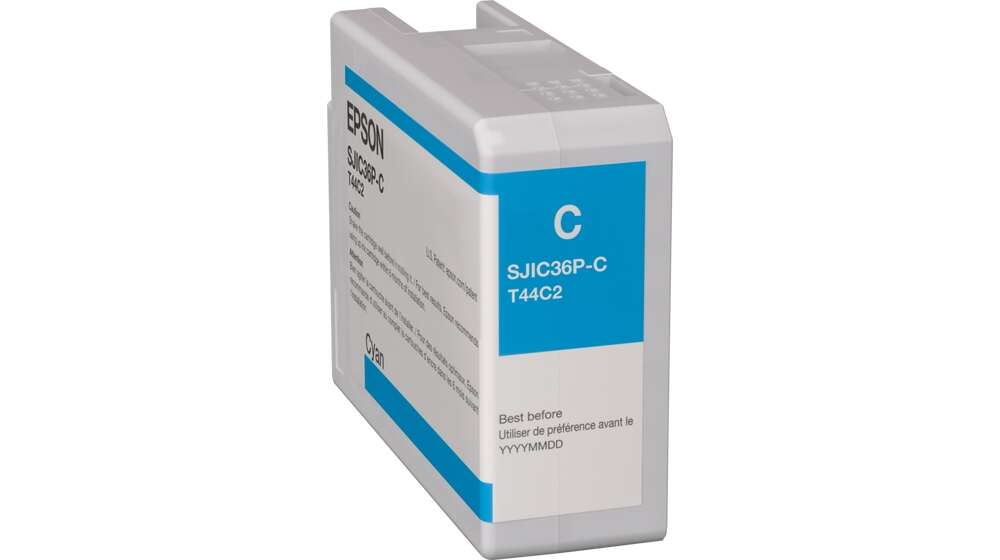 CARTUCHO ORIGINAL Epson SJIC36P Cyan Cartucho de Tinta Original - C13T44C240/SJIC36P(C)