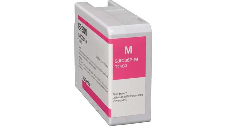 CARTUCHO ORIGINAL Epson SJIC36P Magenta Cartucho de Tinta Original - C13T44C340/SJIC36P(M)