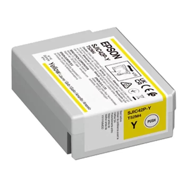 CARTUCHO ORIGINAL Epson SJIC42P-Y Amarillo Cartucho de Tinta Original - C13T52M440