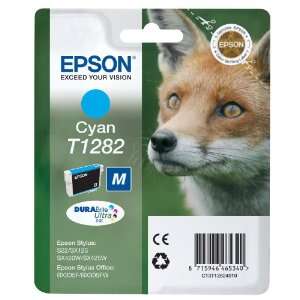 CARTUCHO ORIGINAL Epson T1282 Cyan Cartucho de Tinta Original - C13T12824012