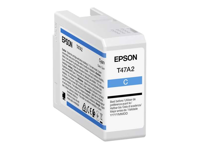 CARTUCHO ORIGINAL Epson T47A2 Cyan Cartucho de Tinta Original - C13T47A200