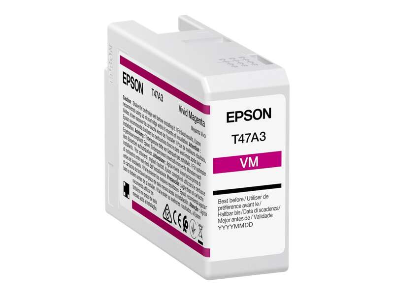 CARTUCHO ORIGINAL Epson T47A3 Magenta Vivido Cartucho de Tinta Original - C13T47A300