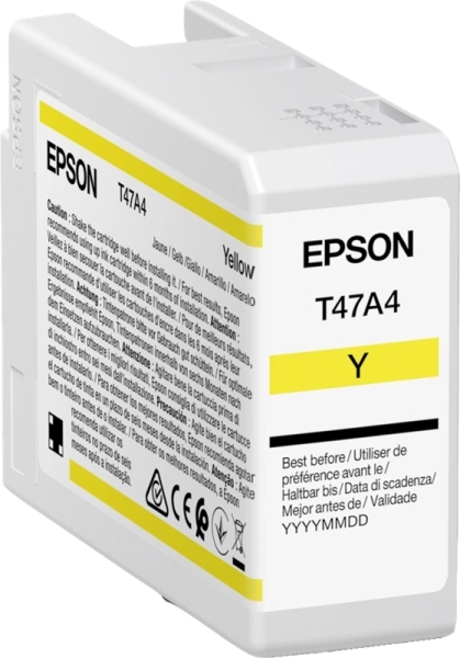 CARTUCHO ORIGINAL Epson T47A4 Amarillo Cartucho de Tinta Original - C13T47A400