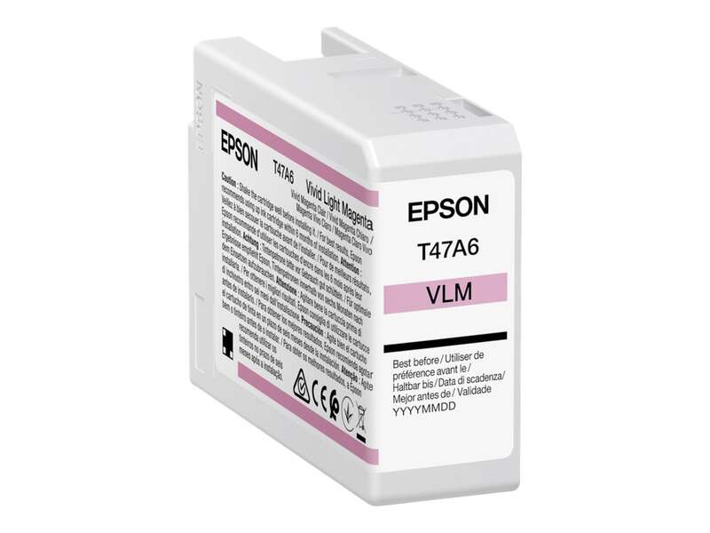 CARTUCHO ORIGINAL Epson T47A6 Magenta Light Vivido Cartucho de Tinta Original - C13T47A600