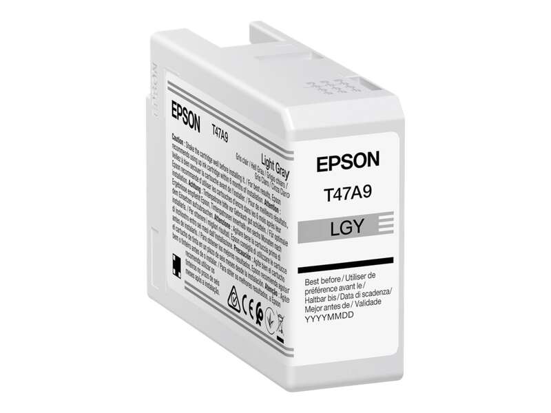 CARTUCHO ORIGINAL Epson T47A9 Gris Light Cartucho de Tinta Original - C13T47A900