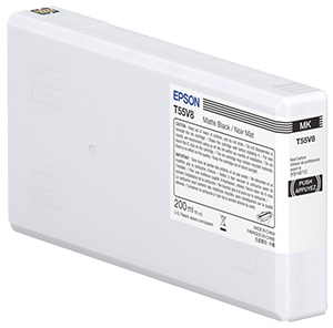 CARTUCHO ORIGINAL Epson T55W8 Negro Mate Cartucho de Tinta Original - C13T55W800