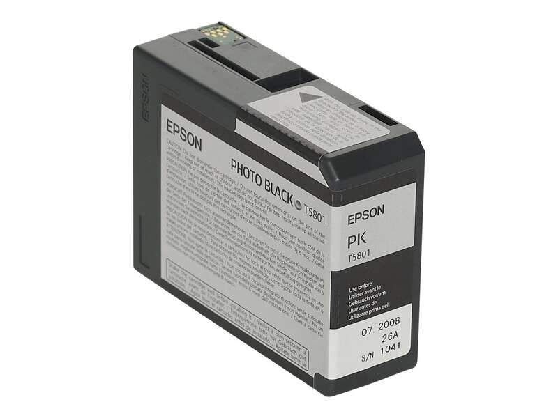 CARTUCHO ORIGINAL Epson T5801 Negro Photo Cartucho de Tinta Original - C13T580100