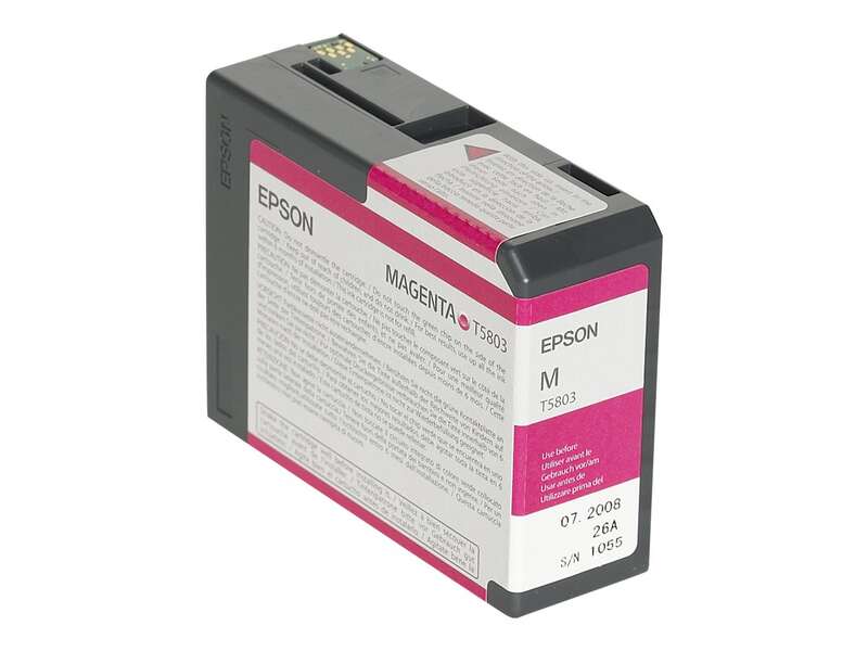 CARTUCHO ORIGINAL Epson T5803 Magenta Cartucho de Tinta Original - C13T580300