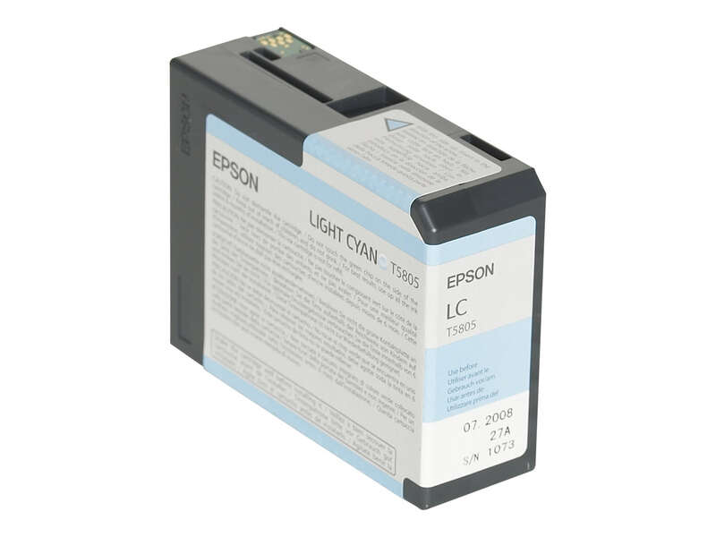 CARTUCHO ORIGINAL Epson T5805 Cyan Light Cartucho de Tinta Original - C13T580500