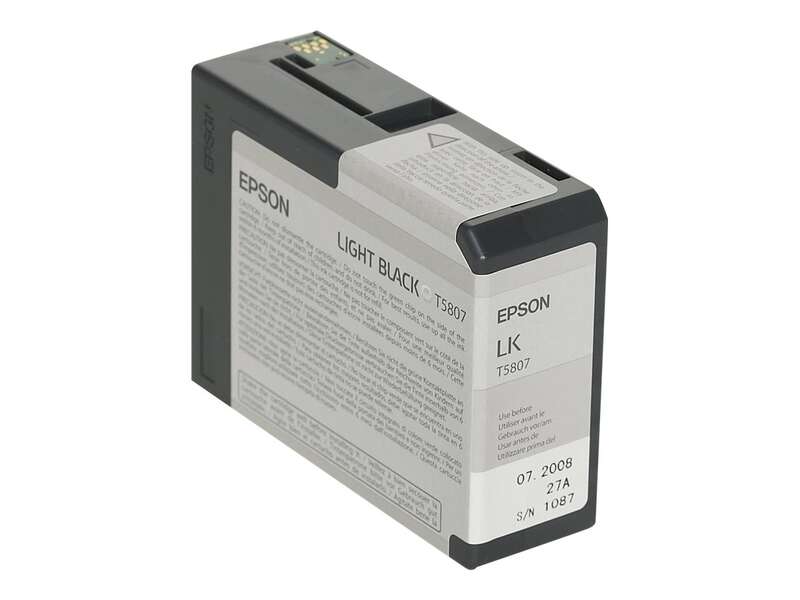 CARTUCHO ORIGINAL Epson T5807 Negro Light Cartucho de Tinta Original - C13T580700