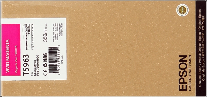 CARTUCHO ORIGINAL Epson T5963 Magenta Cartucho de Tinta Original - C13T596300