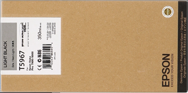CARTUCHO ORIGINAL Epson T5967 Negro Light Cartucho de Tinta Original - C13T596700