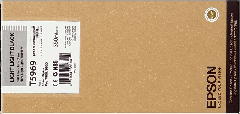 CARTUCHO ORIGINAL Epson T5969 Negro Light Light Cartucho de Tinta Original - C13T596900