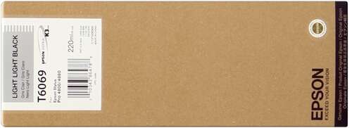 CARTUCHO ORIGINAL Epson T6069 Negro Light Light Cartucho de Tinta Original - C13T606900