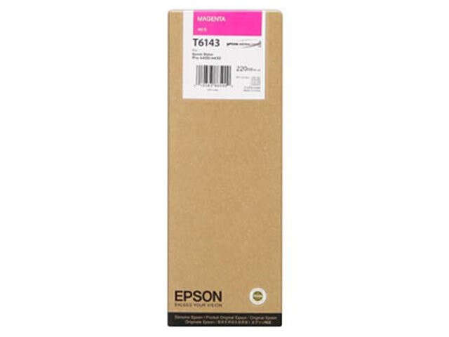 CARTUCHO ORIGINAL Epson T6143 Magenta Cartucho de Tinta Original - C13T614300