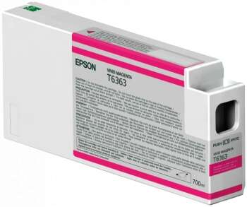 CARTUCHO ORIGINAL Epson T6363 Magenta Vivido Cartucho de Tinta Original - C13T636300