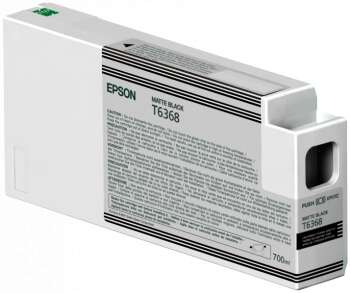 CARTUCHO ORIGINAL Epson T6368 Negro Mate Cartucho de Tinta Original - C13T636800